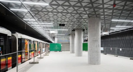 Jak zmieni się komunikacja po uruchomieniu metra na Bemowie? Ruszyły konsultacje Jazdy testowe metra na Bemowie. Autor: Ewelina Lach / UM Warszawa